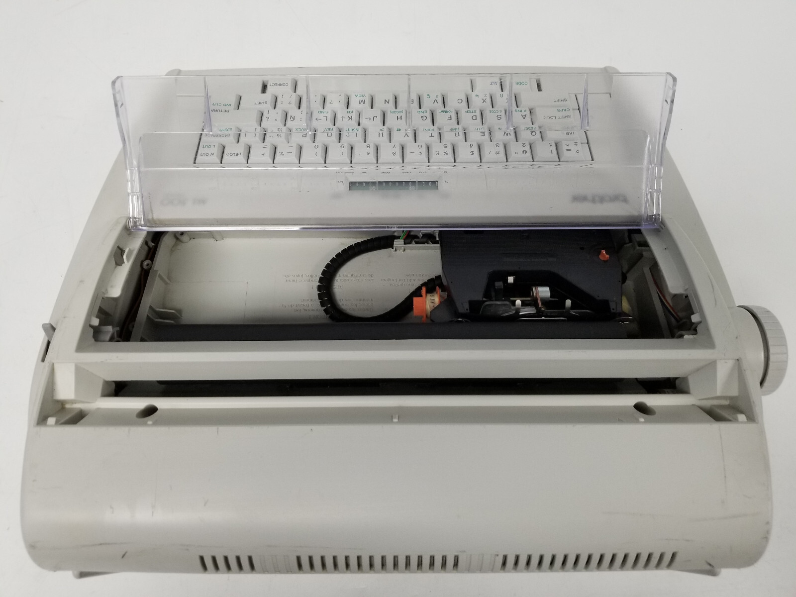 Brother ML500 Electronic Word Processing Typewriter (Missing Cover) eBay