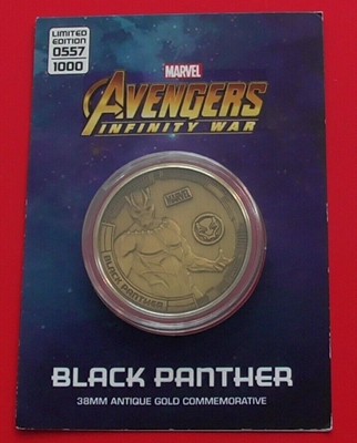 Marvel Avengers Infinity War Limited Edition coins LIMITED EDITION