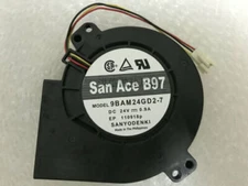 1 PCS SANYO Fan 9BAM24GD2-7 DC24V 0.9A 9733 9CM turbo blower cooling fan 3 pin