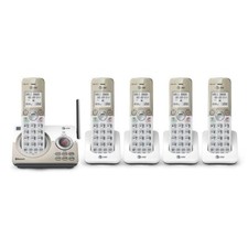 NEW AT T 5 Handset Cordless Phone w Bluetooth Connect to Cell Smart Call Block