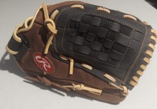 Rawlings RBG36BC 12.5" Leather Zero Shock Baseball Glove Right Hand Throw