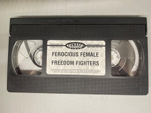Ferocious Female Freedom Fighters Troma Collector's Edition VHS VTG Cult Classic - Picture 4 of 5