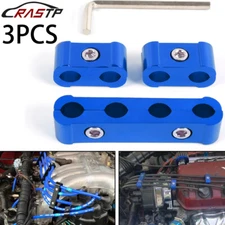 Blue Engine Spark Plug Wire Separator Divider Clamp Wire Separator Divider 3PCS