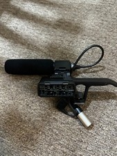 Sony XLR Adapter NX70 with ECM-XM1 Shotgun Microphone