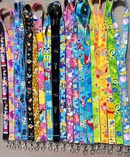 Lot 20pcs cartoon mickey minnie mix Lanyard Mobile Phone ID Card KeyChain Holder