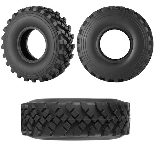 Neumático de goma de 40 mm 2/4 piezas de 2,2"" para coche sobre orugas RC 1/10 SCX10 D90 TRX-4 - Imagen 7 de 12