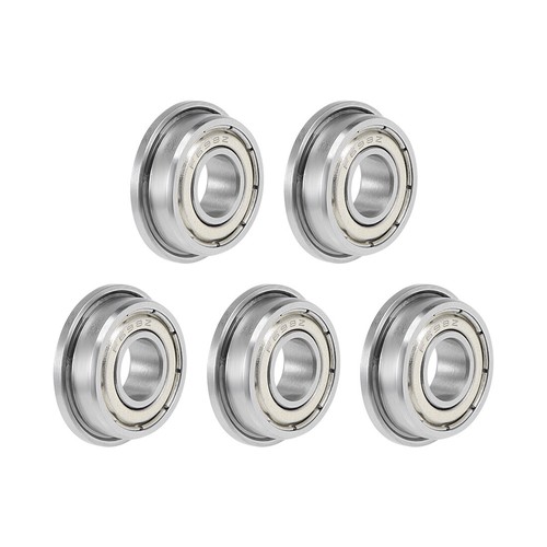 F698ZZ Flange Ball Bearing 8x19x6mm Shielded Chrome Bearings 5pcs eBay