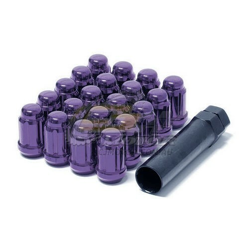 Muteki Short Lug Nuts Closed End Purple(12 x 1.5) - 41886L - Picture 1 of 1