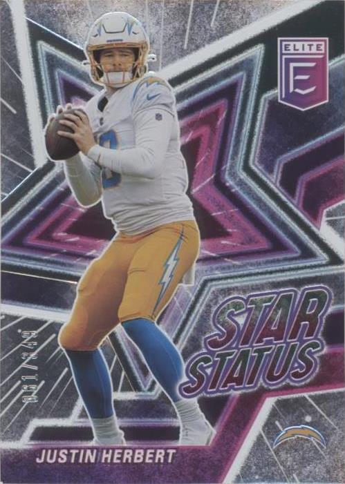 2021 Panini Donruss Elite Justin Herbert #SS5 - 1 of 2