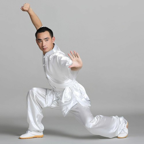 Shaolin Kung Fu Taijiquan uniform suit Wushu Changquan Wing Chun costume - Picture 10 of 11