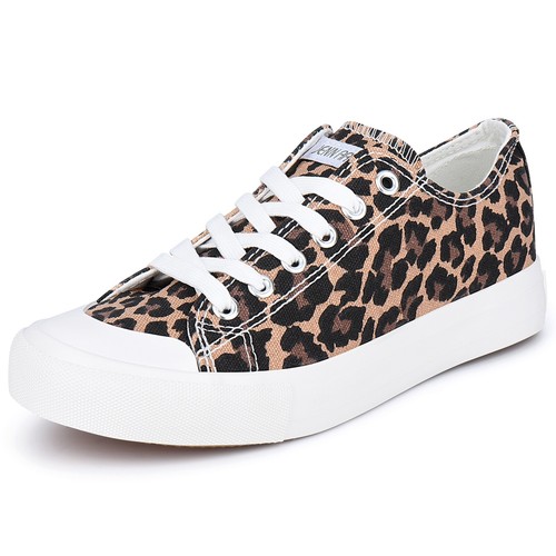 JENN ARDOR Women's Canvas Sneakers Low Top Lace-Up Casual Walking Tennis Shoes - Picture 82 of 85