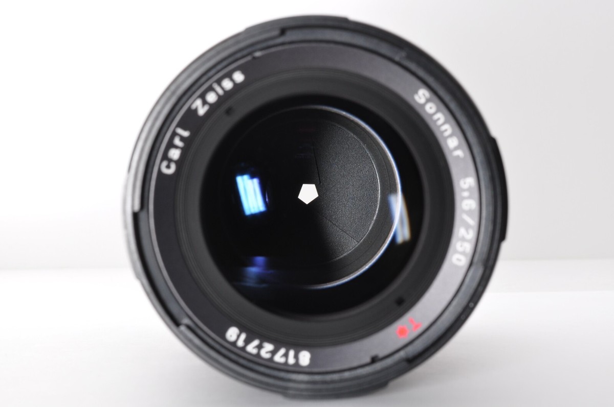 レンズ(単焦点) Zeiss Sonnar T* CFi 250mm f/5.6 #FK23 Zeiss Sonnar T* CFi 250mm f/5.6 #FK23の通販 by ユーリ's shop