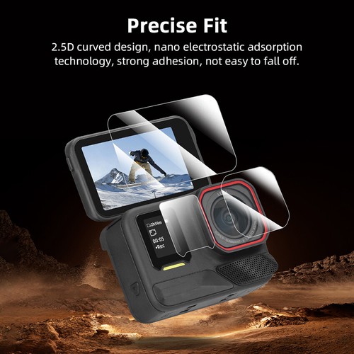 Tempered film Camera Lens Screen Explosion-proof Film for Insta360 Ace pro 2 - Picture 7 of 22