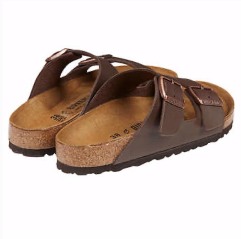 Nuevas sandalias para mujer Birkenstock Arizona marrones tallas 6 10