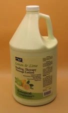 PRO NAIL - Healing Therapy Massage Lotion, Lemon Lime - Refreshing and Revitaliz