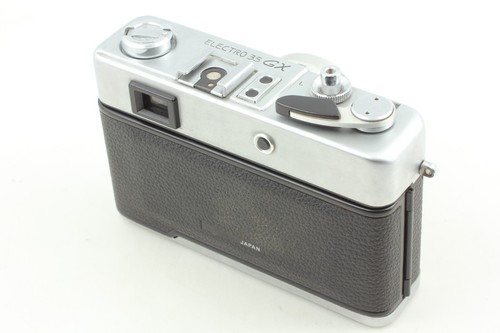 【Casi Como Nueva】 Cámara fotográfica YASHICA ELECTRO 35 GX plateada telémetro 35 mm de JAPÓN - Imagen 7 de 16