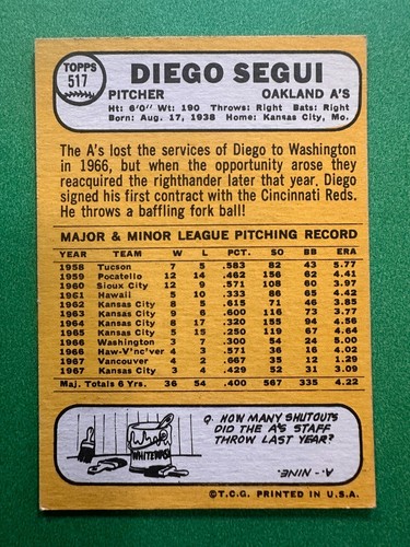 1968 Topps Complete Your Set 534-598 High Series VG to Near Mint Free Shipping - Picture 9 of 44