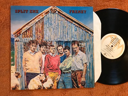split enz frenzy original vinyl crowded house finn brothers album '81 remix a&m! - Picture 3 of 5