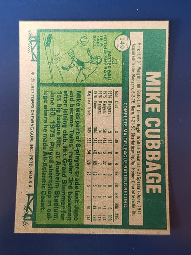 1977 Topps Baseball Cards Complete Your Set You Pick Choose Each #1 - 300 - Picture 129 of 281