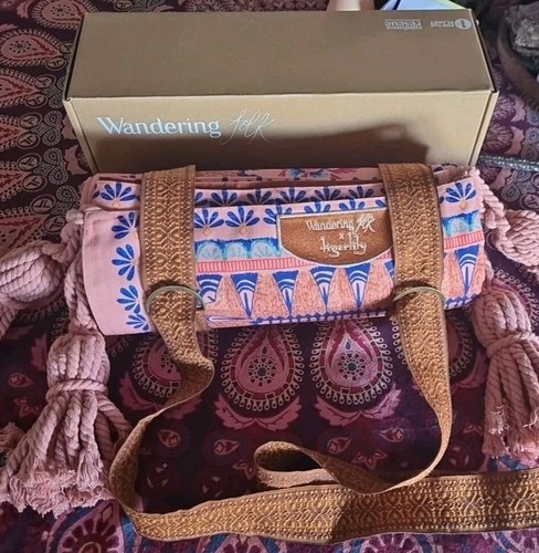 Tigerlily Wandering Folk Gypsy Bohemian Carry Picnic Blanket Tassels RRP $190 - Picture 4 of 24