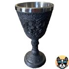 Stone Double Dragon 10Oz. Goblet- Tabletop Drinkware- D&D