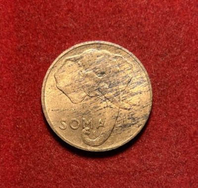 Somalia 1950 5 Centesimi UNC Copper Coin KM#2 T4414a