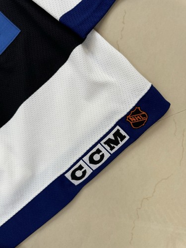 Maglia Tampa Bay Lightning 1992/93 Maska CCM Fight Strap 48 Hamrlik - Foto 16 di 16