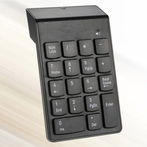 Mechanical Keypad 2.4G Wireless 18-key Numpad without Battery (Black) - Picture 10 of 11