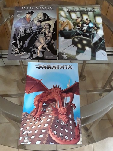 Paradox #1-3 (2005 Arcana 1 2 3) Gage / O'Reilly / Ribiero