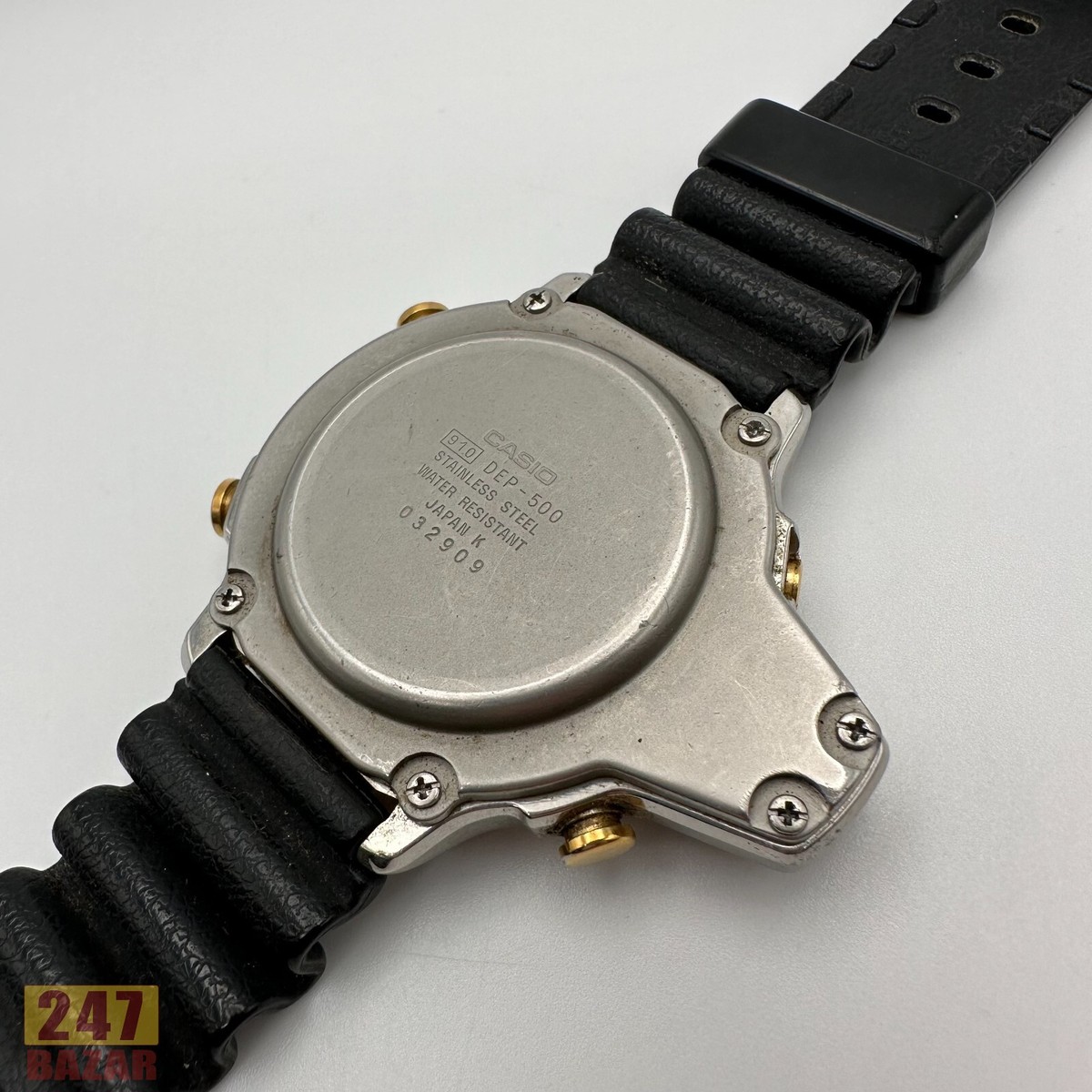 時計 CASIO LOG MEMORY DEPTH METER DEP-500 X - Casio DEP-500 Depth Meter And Log Memory Digital Rare