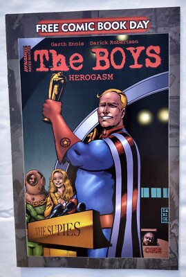 The Boys Herogasm Free Comic Book Day 2021 Dynamite Comics Unread No Stamps