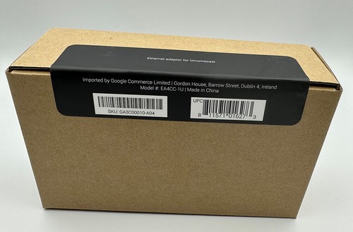 Adaptador Google Ethernet para Chromecast Micro-USB enchufe Reino Unido - negro - Imagen 9 de 12