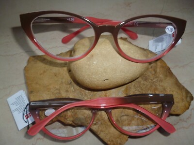 Wenn Lesebrille...dann CAT EYE (Mod.4) pfirsich-schoko  +1,0+1,5+2,0+2,5+3,0+3,5