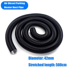 42mm Stretched length 500cm Duct Pipe Air Diesel Heater Conditioner Ducting UK@