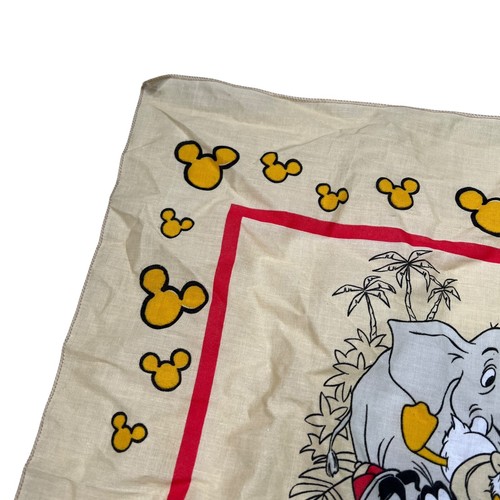 Disney Store VTG Cast Member Training Meeting 1998 Bandana Handkerchief 21x21 - Picture 6 of 6