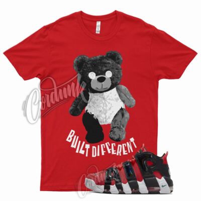 BD T Shirt for N Air More Uptempo '96 1996 Lobster Red Green Noise Varsity 1