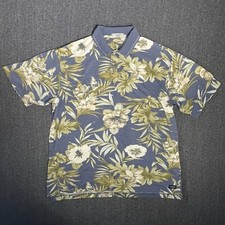 Mens Straight Down Performance Polo Shirt Mens Size Large made in USA