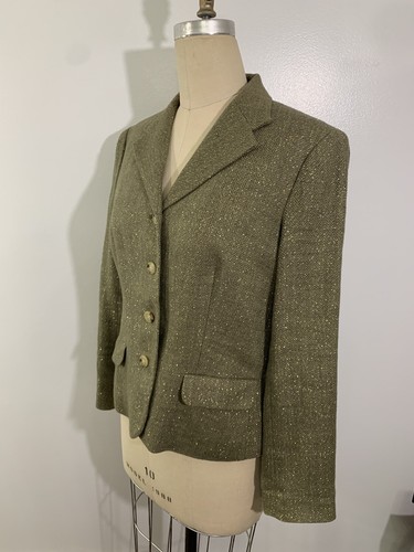Ralph Lauren Blazer Jacket Linen 14 - Picture 4 of 12