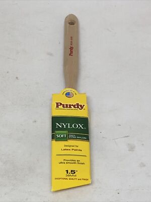 Purdy Nylox Glide 1.5 in.   W Soft Angle Paint Brush