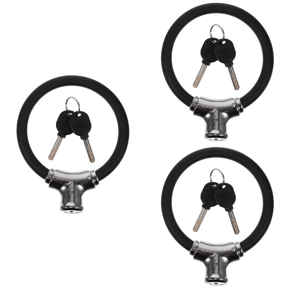 Cycle Metal Bike Cycle Lock Round Bike Lock Bike Supply Outdoor eBay