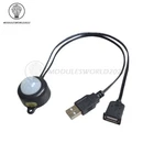 Infrared PIR Human Body Motion Sensor Switch DC 5V 12V 24V Switch DC/USB Head
