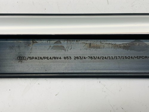 AUDI A3 OUTER WINDOW SEAL TRIM 2019 DRIVER SIDE FRONT TFSI S LINE 8V4853283 - Picture 14 of 14