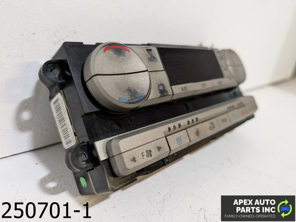 Panel de módulo de control de clima de 5,4 L Lincoln Navigator 2007-2014 OEM HVAC interruptor de CA Foto 3 de 4