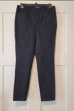 Old Navy Womens High-Rise Pixie Skinny Ankle Pants Sz 4 Black Workwear Preppy