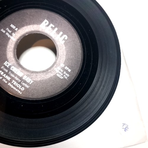 Frank Triolo Ice Cream Baby 7 Inch Vinyl 45 RPM Relic Record - Picture 4 of 9
