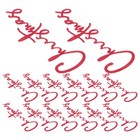 30 Pcs Weihnachtsfeierkuchendekorationen Weihnachtskuchendekorationen