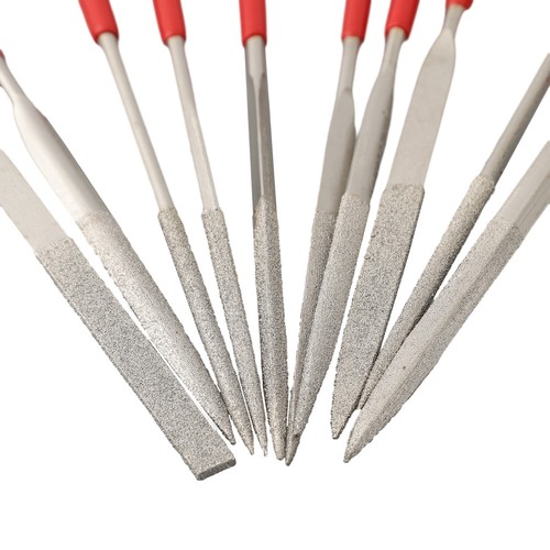 Needle Files Needle File Set 10 Pcs/Set Electroplated Diamond For Grinding - Picture 5 of 12