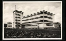 AK AK Frankfurt-Westend, Haus der Jugend, Hansaallee 150, Bauhaus-Architektur 