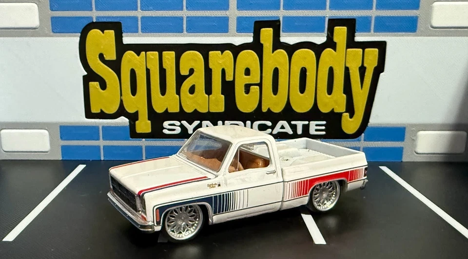 Máquinas M2 personalizadas GMC Chevrolet Cheyenne Sierra Syndicate SS02 3d ruedas de resina Foto 2 de 3