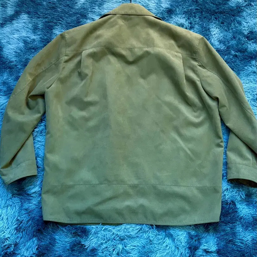 Rogadis Men’s Suede Shirt Jacket Khaki Size 110